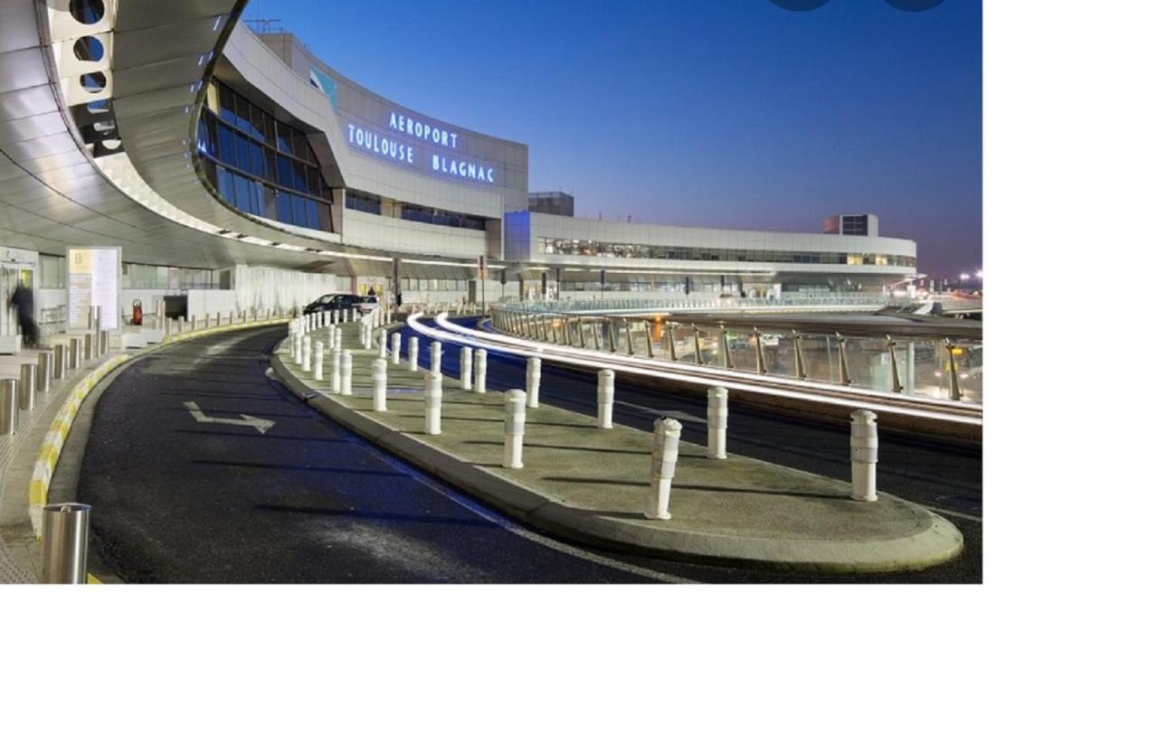 :) Spacieux T4 Aeroport, Ensoleille, Deco Soignee Blagnac Exterior photo